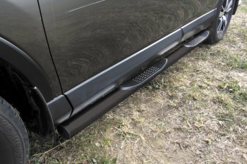 Защита порогов Slitkoff Toyota RAV4  XA40 (2015-2019) 5 дв. рестайлинг