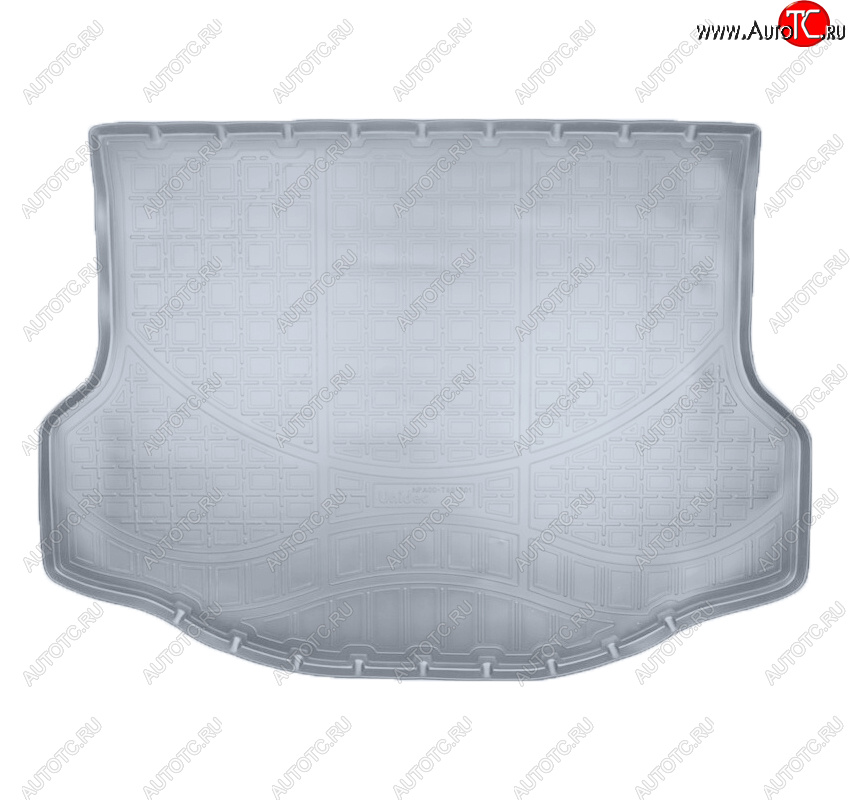 2 469 р. Коврик багажника Norplast Unidec (с докаткой)  Toyota RAV4  XA40 (2012-2019) 5 дв. дорестайлинг, 5 дв. рестайлинг (Цвет: серый)  с доставкой в г. Майкоп