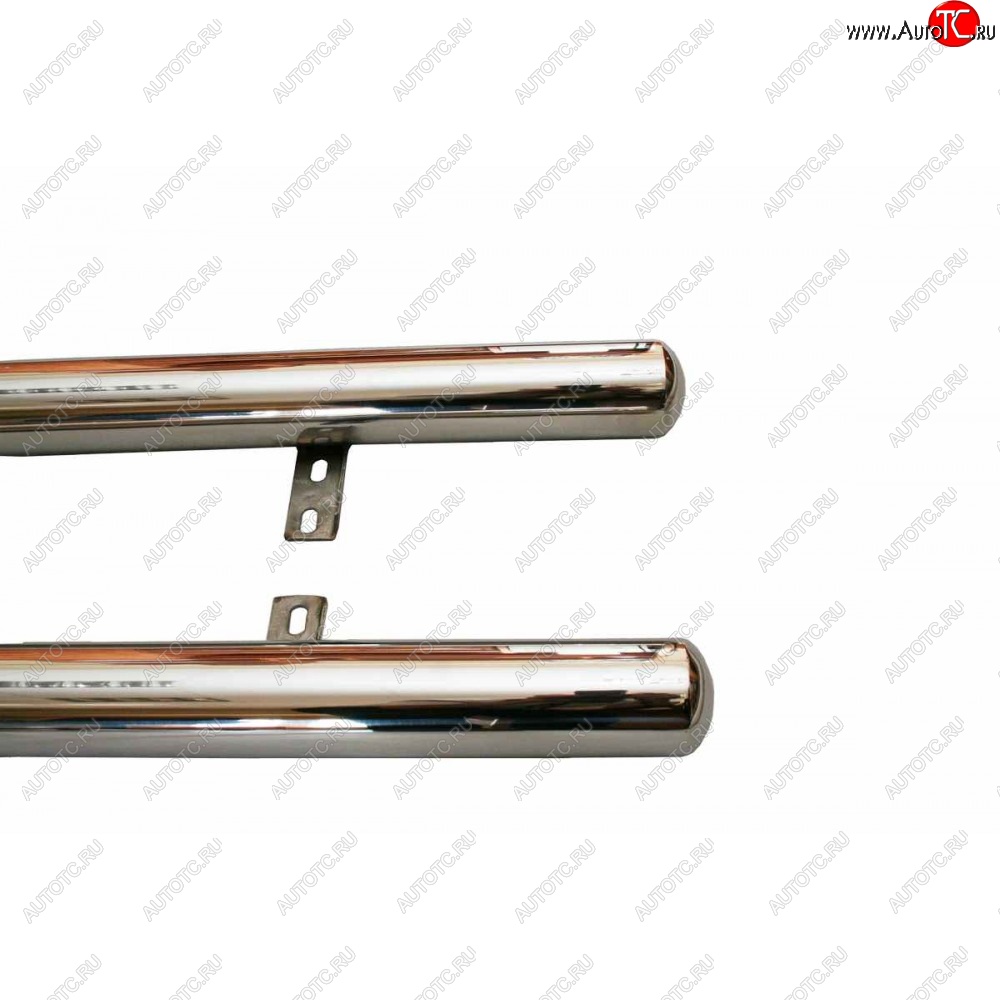 30 999 р. Защита порогов ТехноСфера (Техно Сфера) (нержавейка, 63.5 mm)  Toyota RAV4  XA305 (2005-2009) 5 дв. дорестайлинг  с доставкой в г. Майкоп