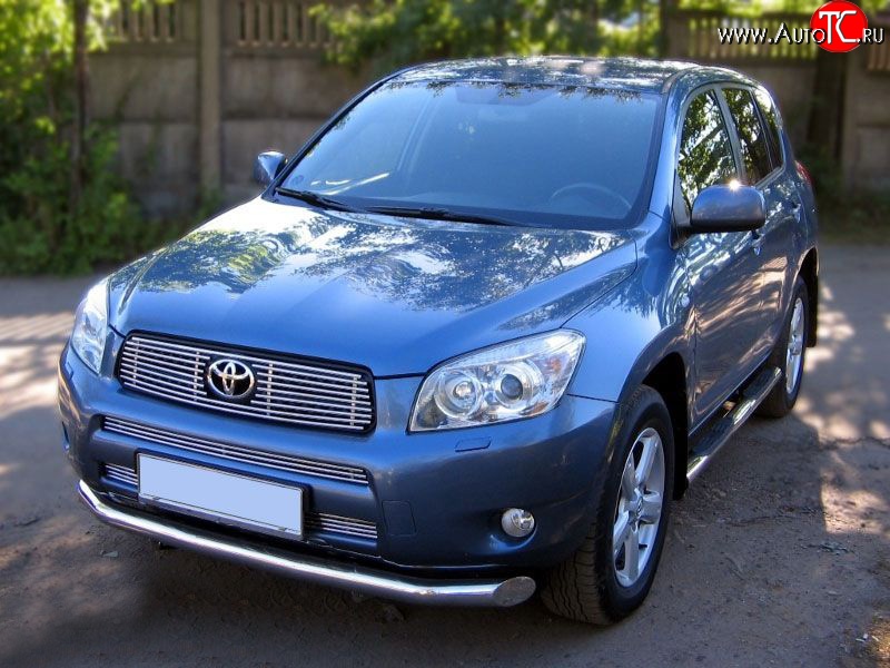 5 199 р. Декоративная вставка воздухозаборника (XA30) Berkut Toyota RAV4 XA305 5 дв. дорестайлинг (2005-2009)  с доставкой в г. Майкоп