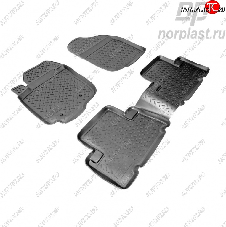 2 249 р. Комплект ковриков в салон Norplast  Toyota RAV4  XA305 (2005-2009) 5 дв. дорестайлинг  с доставкой в г. Майкоп
