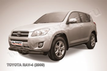 Защита переднего бампер Slitkoff Toyota RAV4  XA30 (2008-2010) 5 дв. 1-ый рестайлинг