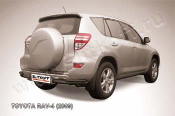 Уголки d57+d42 двойные Toyota RAV4  XA30 (2008-2010) 5 дв. 1-ый рестайлинг