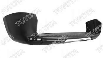 Задний бампер Original (под расширители, под номерную планку) Toyota RAV4 XA30 5 дв. удлиненный 2-ой рестайлинг (2010-2013)