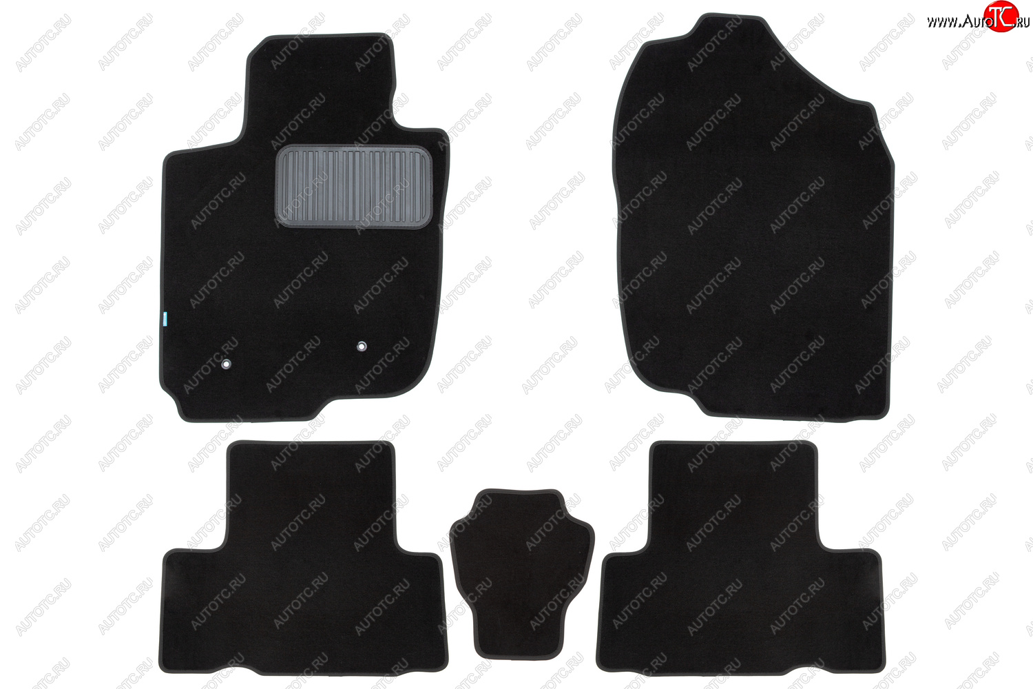 9 549 р. Текстильные коврики салона Klever Premium АКПП Toyota RAV4 CA20 5 дв. дорестайлинг (2000-2003) (Черные)  с доставкой в г. Майкоп