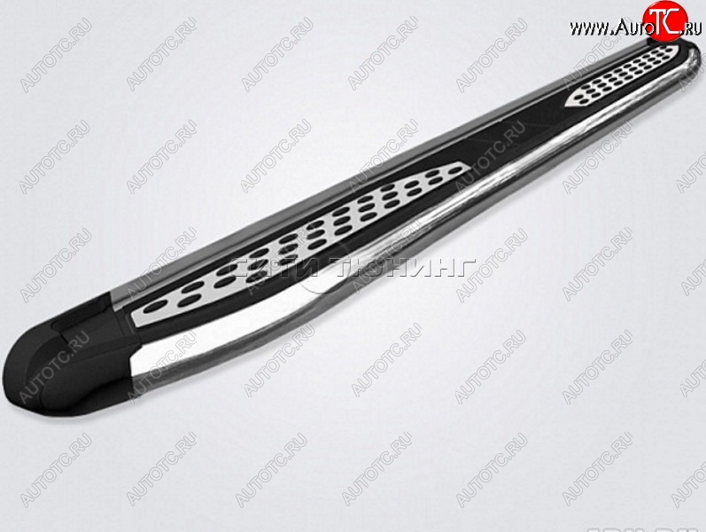 13 999 р. Порожки для ног CAN Otomotiv Toyota RAV4 XA30 5 дв. 2-ой рестайлинг (2010-2013) (Короткая база)  с доставкой в г. Майкоп