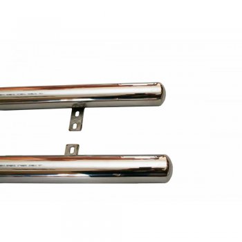 10 899 р. Защита порогов ТехноСфера (Техно Сфера) (Сталь с покрытием, 63.5 mm)  Toyota RAV4  CA20 (2000-2003) 5 дв. дорестайлинг (цвет: Серебристый)  с доставкой в г. Майкоп. Увеличить фотографию 2