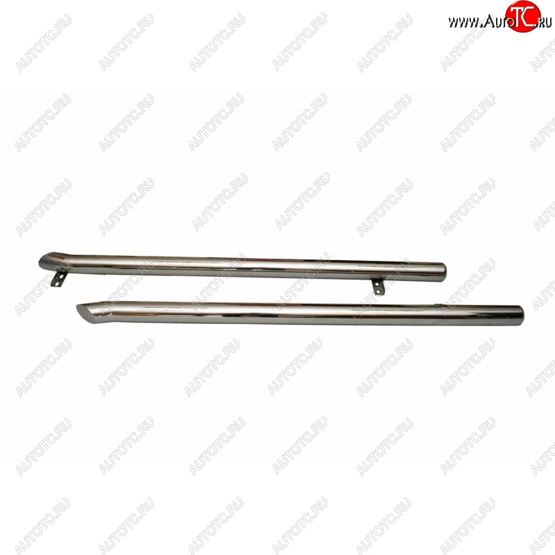 10 899 р. Защита порогов ТехноСфера (Техно Сфера) (Сталь с покрытием, 63.5 mm)  Toyota RAV4  CA20 (2000-2003) 5 дв. дорестайлинг (цвет: Серебристый)  с доставкой в г. Майкоп