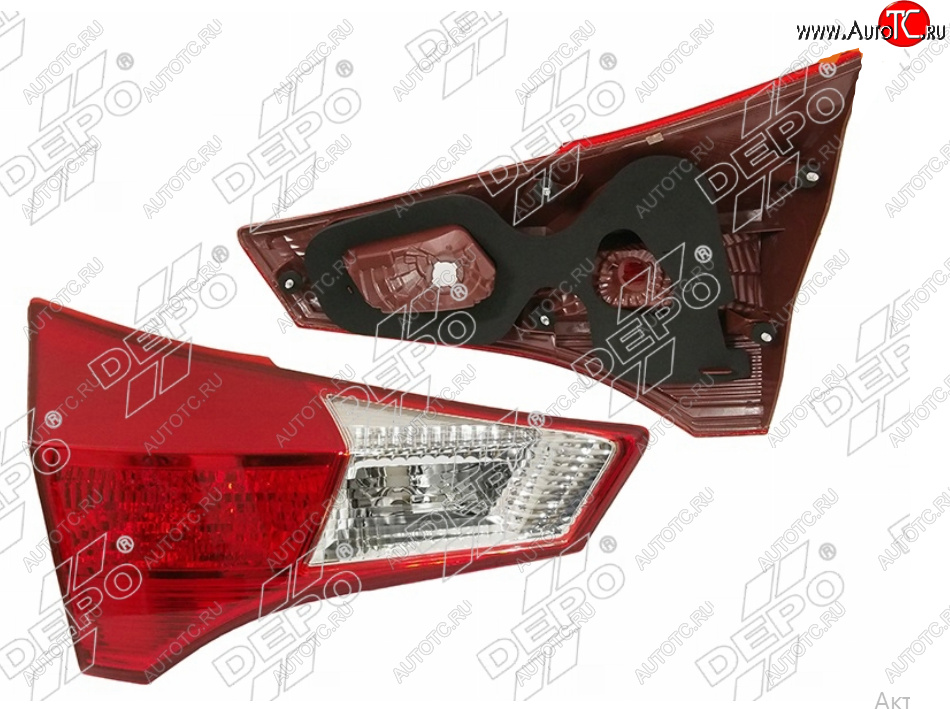 4 999 р. Левый фонарь в крышку багажника DEPO Toyota RAV4 XA40 5 дв. дорестайлинг (2012-2015)  с доставкой в г. Майкоп
