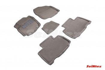 7 649 р. Комплект ворсовых ковриков в салон Seintex (3D)  Toyota RAV4  XA40 (2012-2019) 5 дв. дорестайлинг, 5 дв. рестайлинг (Черный)  с доставкой в г. Майкоп. Увеличить фотографию 3