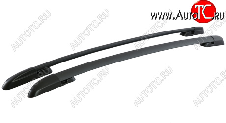9 649 р. Рейлинги АПС  Toyota RAV4  XA40 (2012-2019) 5 дв. дорестайлинг, 5 дв. рестайлинг (Черные, без поперечин)  с доставкой в г. Майкоп