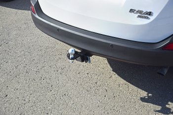 15 529 р. Фаркоп Petroil Tuning (съемный квадрат) Toyota RAV4 XA40 5 дв. дорестайлинг (2012-2015)  с доставкой в г. Майкоп. Увеличить фотографию 3