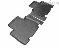 Комплект ковриков в салон Norplast (задние) Toyota RAV4  XA30 (2003-2010) 5 дв. удлиненный дорестайлинг, 5 дв. удлиненный 1-ый рестайлинг