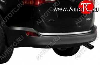4 749 р. Нижняя накладка на крышку багажника СТ Toyota RAV4 XA40 5 дв. дорестайлинг (2012-2015)  с доставкой в г. Майкоп
