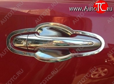 2 999 р. Накладки под ручки дверей (мыльницы) СТ Toyota RAV4 XA40 5 дв. дорестайлинг (2012-2015) (Неокрашенные)  с доставкой в г. Майкоп