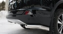 14 999 р. Защита заднего бампера (Ø63 мм уголки, нержавейка) SLITKOFF  Toyota RAV4  XA40 (2015-2019) 5 дв. рестайлинг  с доставкой в г. Майкоп. Увеличить фотографию 3