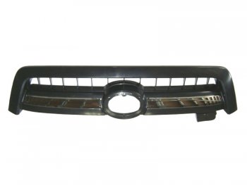 Решётка радиатора SAT Toyota Sequoia XK30, XK40 рестайлинг (2004-2007) (черная с хромом)