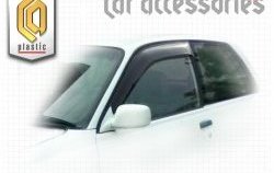 Комплект дефлекторов окон CA-Plastic Toyota Starlet  P80 (1989-1995) дорестайлинг, хэтчбэк 3 дв., 1-ый рестайлинг, хэтчбэк 3 дв., 2-ой рестайлинг, хэтчбэк 3 дв.