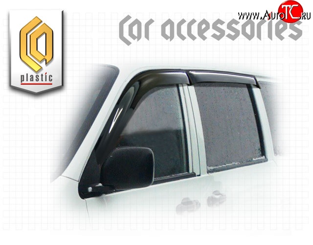 2 079 р. Комплект дефлекторов окон CA-Plastic  Toyota Town Ace  3 (1996-2008) (Classic полупрозрачный, Без хром.молдинга)  с доставкой в г. Майкоп