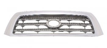 Решётка радиатора SAT Toyota Tundra XK50 дорестайлинг (2007-2009) (Хром)