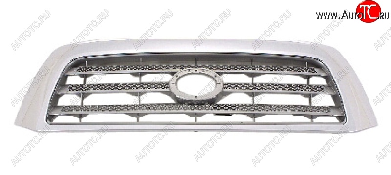 13 749 р. Решётка радиатора SAT Toyota Tundra XK50 дорестайлинг (2007-2009) (Хром)  с доставкой в г. Майкоп