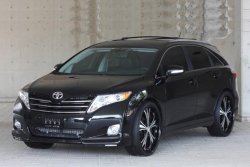 15 349 р. Решетка радиатора ZEUS Mz SPEED Toyota Venza GV10 дорестайлинг (2008-2012) (Неокрашенная)  с доставкой в г. Майкоп. Увеличить фотографию 2