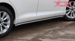 13 409 р. Защита порогов Souz-96 (d42) Toyota Venza GV10 дорестайлинг (2008-2012)  с доставкой в г. Майкоп. Увеличить фотографию 2