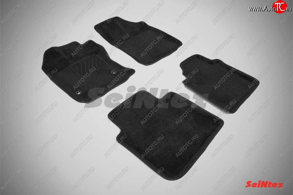 5 699 р. Износостойкие коврики в салон 3D TOYOTA VENZA черные (компл)  Toyota Venza  GV10 (2012-2016) рестайлинг  с доставкой в г. Майкоп