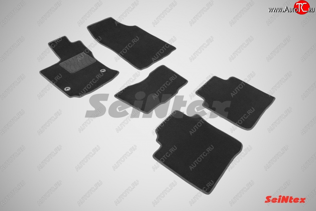 3 599 р. Износостойкие коврики в салон SeiNtex Premium LUX 4 шт. (ворсовые) Toyota Venza GV10 рестайлинг (2012-2016)  с доставкой в г. Майкоп