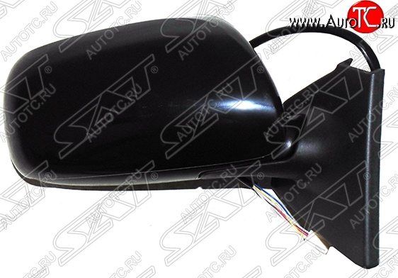 1 329 р. Боковое правое зеркало заднего вида SAT  Toyota Vitz  XP90 (2005-2007) хэтчбэк 5 дв. дорестайлинг (Неокрашенное)  с доставкой в г. Майкоп