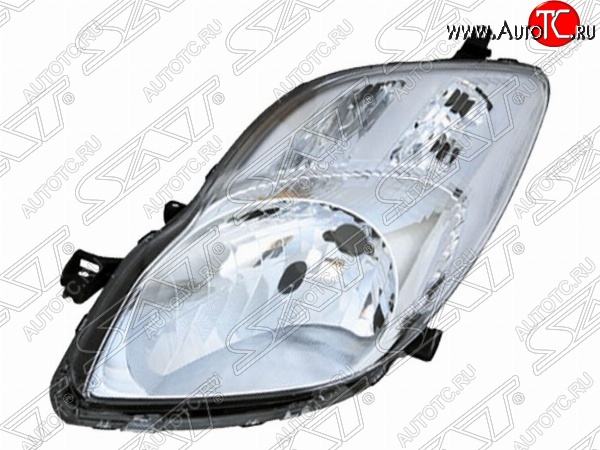 6 999 р. Левая фара передняя SAT (евросвет) Toyota Vitz XP90 хэтчбэк 5 дв. дорестайлинг (2005-2007)  с доставкой в г. Майкоп