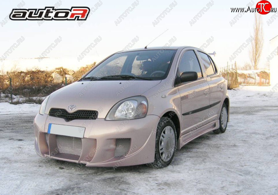 24 999 р. Передний бампер EVO Toyota Yaris XP10 хэтчбэк 5 дв. (1999-2005)  с доставкой в г. Майкоп