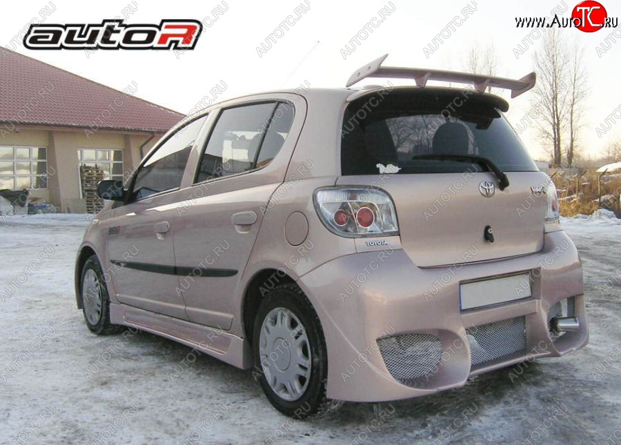 24 999 р. Задний бампер EVO Toyota Yaris XP10 хэтчбэк 5 дв. (1999-2005)  с доставкой в г. Майкоп