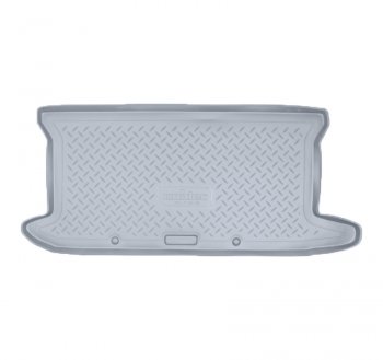 Коврик багажника Norplast Unidec Toyota Yaris  XP90 (2005-2010) дорестайлинг, хэтчбэк 3 дв., дорестайлинг, хэтчбэк 5 дв., рестайлинг, хэтчбэк 3 дв., рестайлинг, хэтчбэк 5 дв. (Цвет: серый)