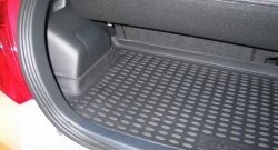1 399 р. Коврик в багажник Element (полиуретан) (хетчбек) Toyota Yaris XP90 дорестайлинг, хэтчбэк 5 дв. (2005-2008)  с доставкой в г. Майкоп. Увеличить фотографию 2