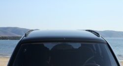 3 299 р. Рейлинги Лидер-премиум на автомобиль Chevrolet Niva 2123 рестайлинг (2009-2020) (Цвет: чёрный)  с доставкой в г. Майкоп. Увеличить фотографию 3