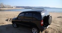 3 299 р. Рейлинги Лидер-премиум на автомобиль Chevrolet Niva 2123 рестайлинг (2009-2020) (Цвет: чёрный)  с доставкой в г. Майкоп. Увеличить фотографию 4