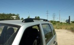 4 389 р. Рейлинги и поперечины Metall-Design  Chevrolet Niva  2123 (2002-2008), Лада 2123 (Нива Шевроле) (2002-2008) (Цвет: Черный)  с доставкой в г. Майкоп. Увеличить фотографию 5