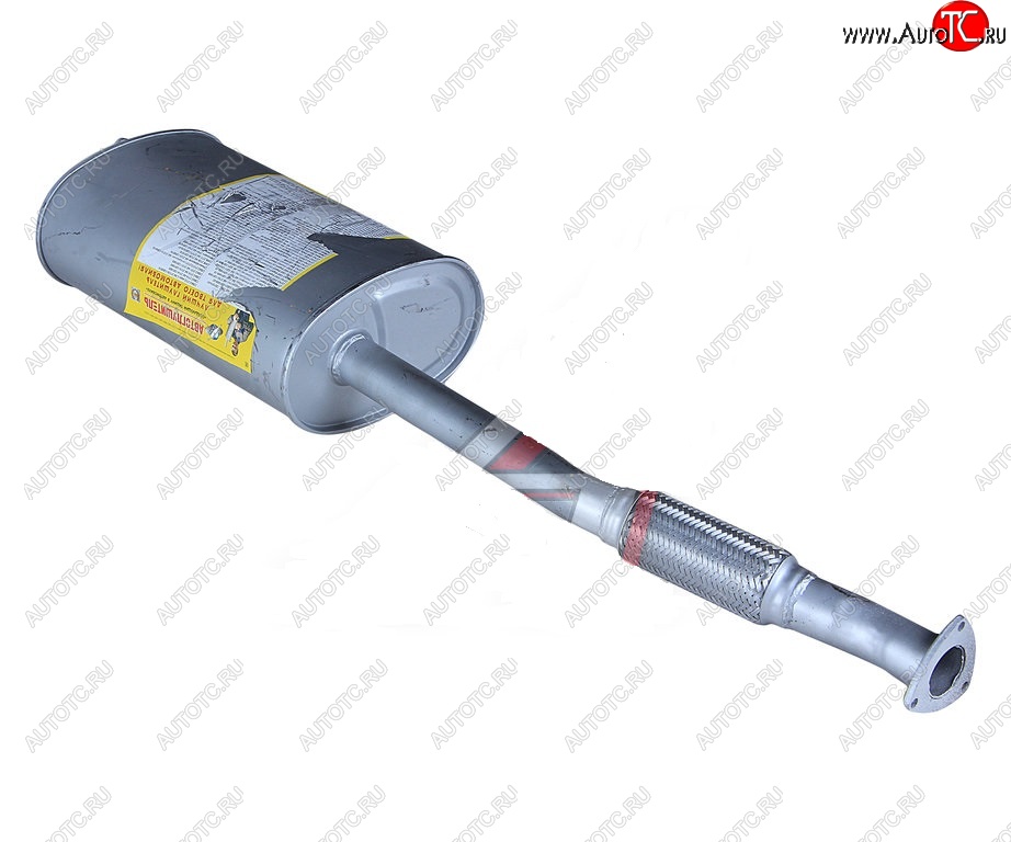 5 149 р. Глушитель с гофрой Автоглушитель-НН Уаз 315195 Хантер (2003-2025)  с доставкой в г. Майкоп