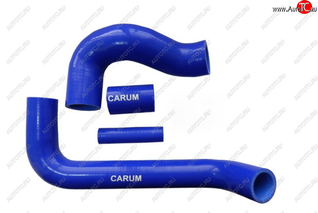 1 839 р. Патрубки радиатора (ЗМЗ 409 Е-2) CARUM   Уаз 315195 Хантер (2003-2025) (комплект 4 шт.)  с доставкой в г. Майкоп
