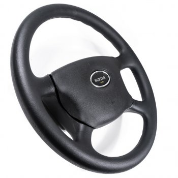 3 499 р. Рулевое колесо Стандарт (Ø400) Уаз 315195 Хантер (2003-2025)  с доставкой в г. Майкоп. Увеличить фотографию 2