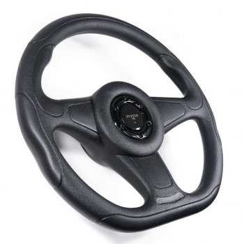 3 499 р. Рулевое колесо Sport (Ø400) Уаз 315195 Хантер (2003-2025)  с доставкой в г. Майкоп. Увеличить фотографию 2