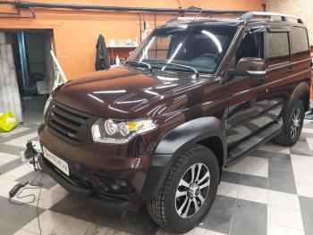 14 999 р. Расширители арок RalexTuning (+30 мм) Уаз Патриот 3163 5 дв. дорестайлинг (2005-2013) (Текстурная поверхность (шагрень), С одним бензобаком)  с доставкой в г. Майкоп. Увеличить фотографию 10