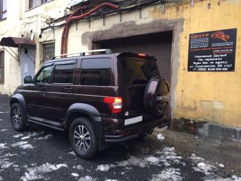 14 999 р. Расширители арок RalexTuning (+30 мм) Уаз Патриот 3163 5 дв. дорестайлинг (2005-2013) (Текстурная поверхность (шагрень), С одним бензобаком)  с доставкой в г. Майкоп. Увеличить фотографию 16