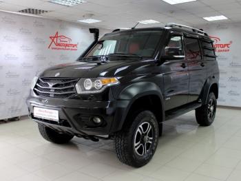 14 999 р. Расширители арок RalexTuning (+30 мм) Уаз Патриот 3163 5 дв. дорестайлинг (2005-2013) (Текстурная поверхность (шагрень), С одним бензобаком)  с доставкой в г. Майкоп. Увеличить фотографию 7