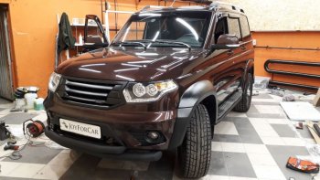 6 499 р. Решётка радиатора Style  Уаз Патриот ( 3163 5-дв.,  3163 5 дв.) (2014-2025) 1-ый рестайлинг, 2-ой рестайлинг (Окрашенная)  с доставкой в г. Майкоп. Увеличить фотографию 19