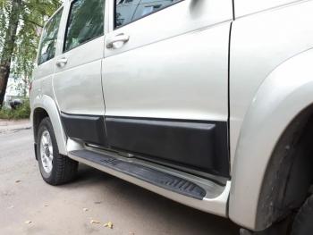 5 699 р. Молдинги дверей Ralex Tuning Уаз Патриот 3163 5 дв. дорестайлинг (2005-2013) (Текстурная поврехность)  с доставкой в г. Майкоп. Увеличить фотографию 2