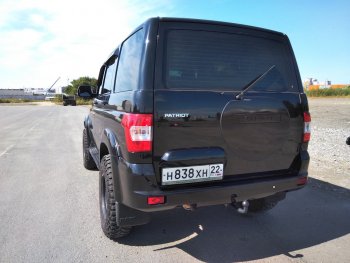 4 499 р. Заглушка места под запасное колесо Ralex  Уаз Патриот ( 3163 5 дв.,  3163 5-дв.) (2005-2025) дорестайлинг, 1-ый рестайлинг, 2-ой рестайлинг (Авантюрин (черный металлик до 2016 г.))  с доставкой в г. Майкоп. Увеличить фотографию 11
