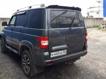 4 499 р. Заглушка места под запасное колесо Ralex  Уаз Патриот ( 3163 5 дв.,  3163 5-дв.) (2005-2025) дорестайлинг, 1-ый рестайлинг, 2-ой рестайлинг (Авантюрин (черный металлик до 2016 г.))  с доставкой в г. Майкоп. Увеличить фотографию 6
