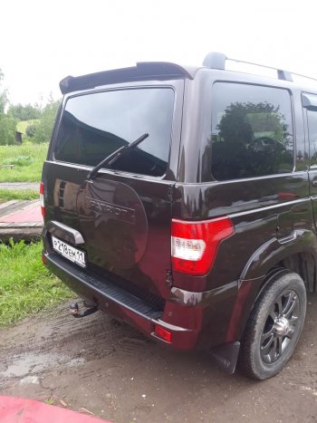4 499 р. Заглушка места под запасное колесо Ralex  Уаз Патриот ( 3163 5 дв.,  3163 5-дв.) (2005-2025) дорестайлинг, 1-ый рестайлинг, 2-ой рестайлинг (Авантюрин (черный металлик до 2016 г.))  с доставкой в г. Майкоп. Увеличить фотографию 7